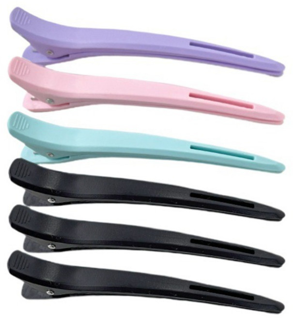 걸핀스 프리미엄 팩 자국없는 미용집게핀 대형 6개 세트