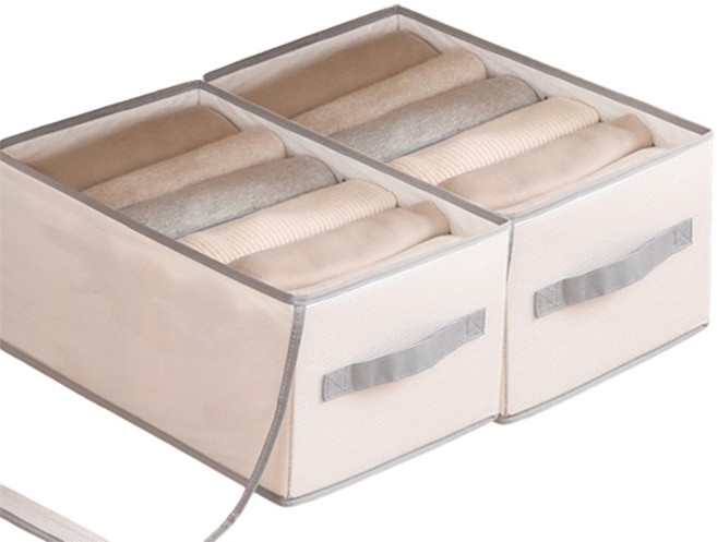 마켓피오 홈 투명 덮개가 있는 의류 보관함, 타입1, 2개