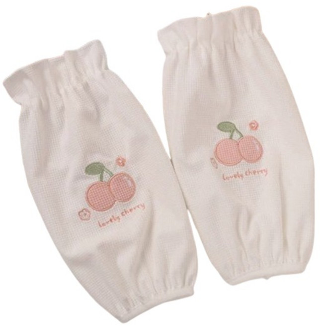 타미나요 귀여운 성인용 팔토시 2p, 화이트