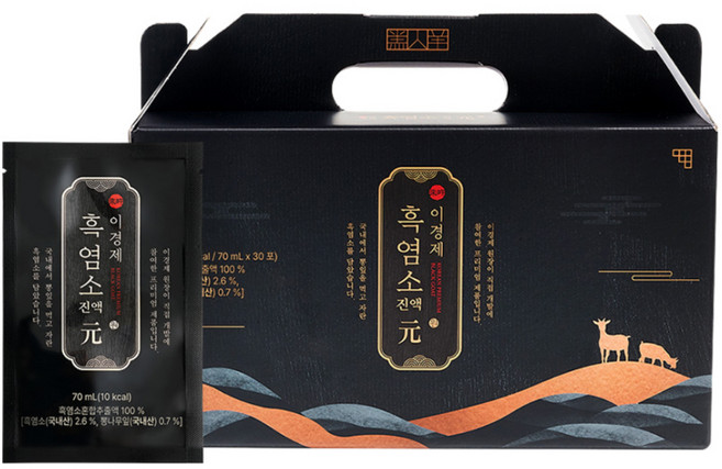 이경제 흑염소진액 원 30p, 2.1L, 1박스