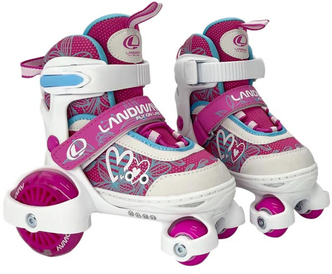 랜드웨이 모션 아이스마트 롤러스케이트, 핑크, 1개