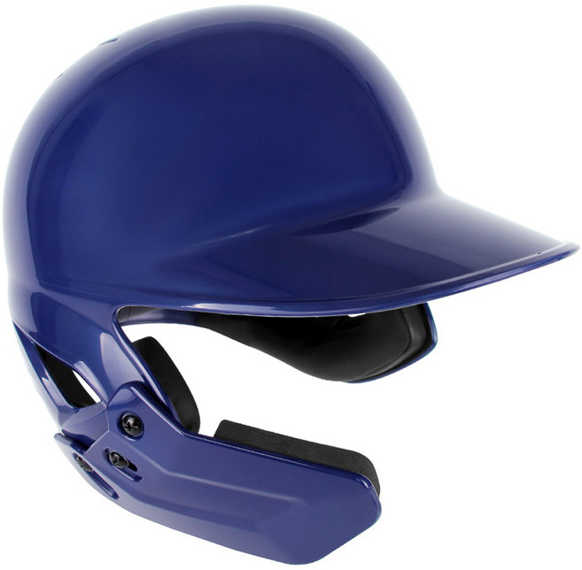 제트 양귀 검투사 헬멧 좌타자용 BHLK-80, 블루, 1개