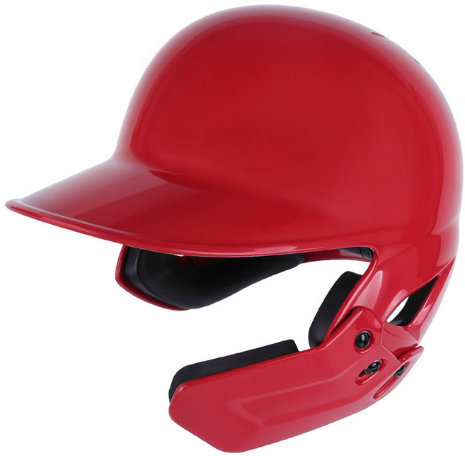 제트 양귀 검투사 헬멧 우타자용 BHLK-80, 1개, 레드