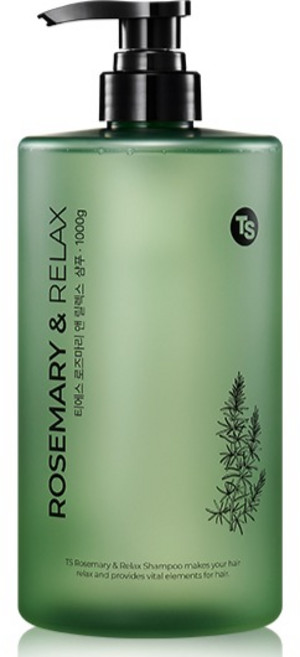TS 로즈마리 앤 릴렉스 두피케어 샴푸 로즈마리향, 1kg, 1개