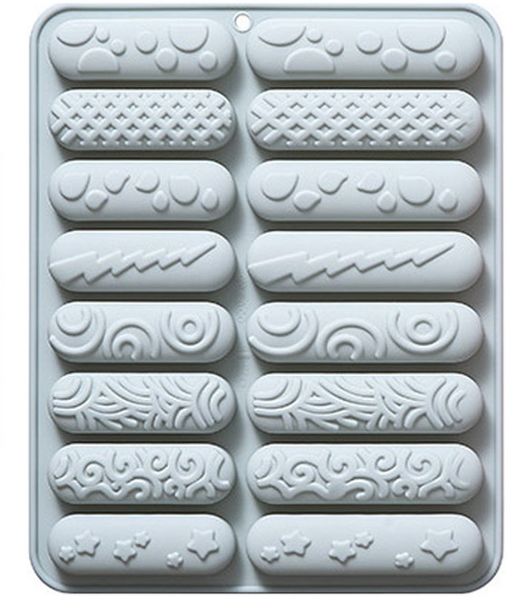 이홈베이킹 실리콘 에끌레어 에너지바틀 16구, 랜덤발송, 1개