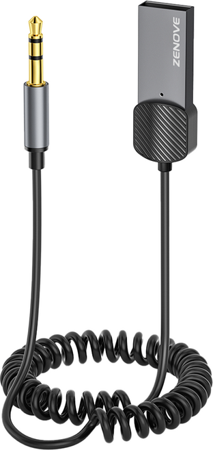 제노브 차량용 블루투스 핸즈프리 리시버, BT-01, 그레이