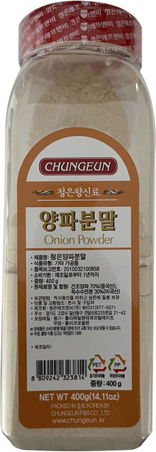 청은에프엔비 양파 분말 가루, 400g, 1개