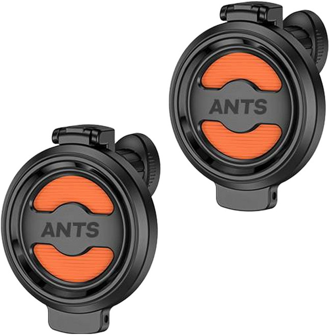 앤티스 접이식 디자인 컵홀더, 오렌지, 2개