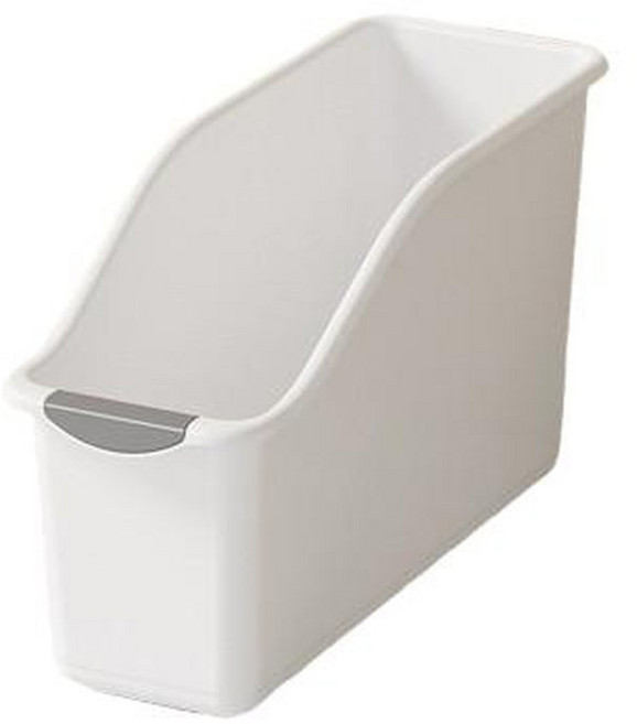 셀리빙 바퀴달린 팬트리 하부장 정리 내로우, 화이트, 1개