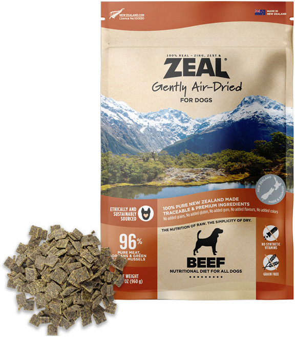 질 전연령 강아지 에어드라이 건식사료, 960g, 1개, 소