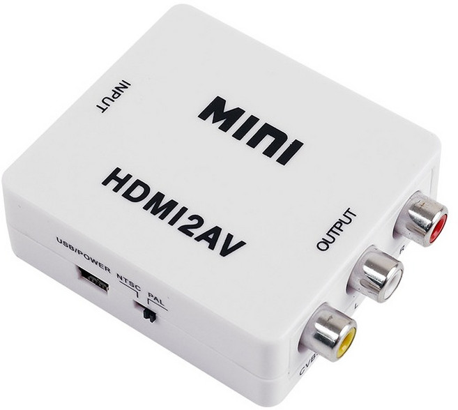 컴스 HDMI to AV 컨버터, 1개, BT014