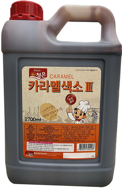 청은에프엔비 카라멜 색소, 1개, 2.7L