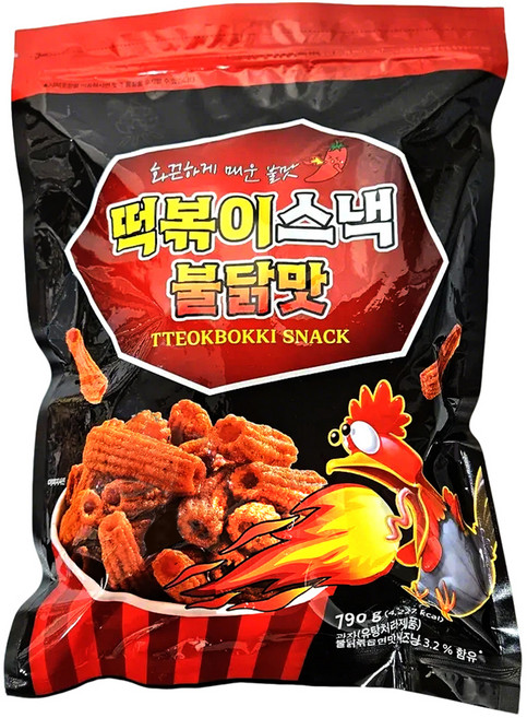 떡볶이 스낵 불닭맛, 790g, 1개