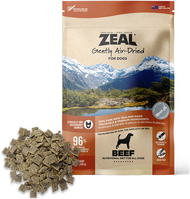질 전연령 강아지 에어드라이 건식사료, 320g, 1개, 소