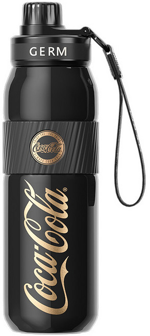 점 코카콜라 스포츠 진공 보틀, 블랙, 580ml, 1개