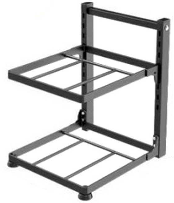 후라이팬 거치대, 1개, 2단