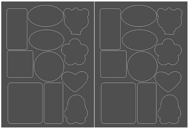 와이에스컴퍼니 바람막이 패딩 우산 다용도 수선 패치, 다크그레이, 2개