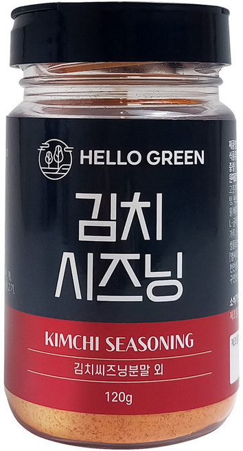 헬로우그린 김치 시즈닝 분말, 1개, 120g