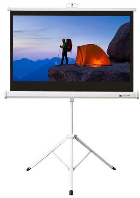 윤씨네 캠핑용 가정용 16 : 9 일체형 이동형 빔스크린, S-SH060