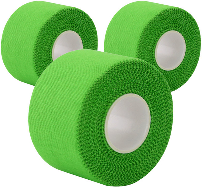 크리다 KRIDA C-tape 스포츠 테이프 형광 5cm x 9.1m, 3개, 1개입