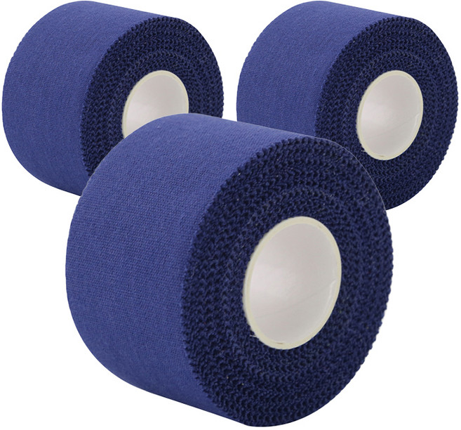 크리다 C-tape 스포츠 테이프 네이비 2.5cm x 9.1m, 3개, 1개입
