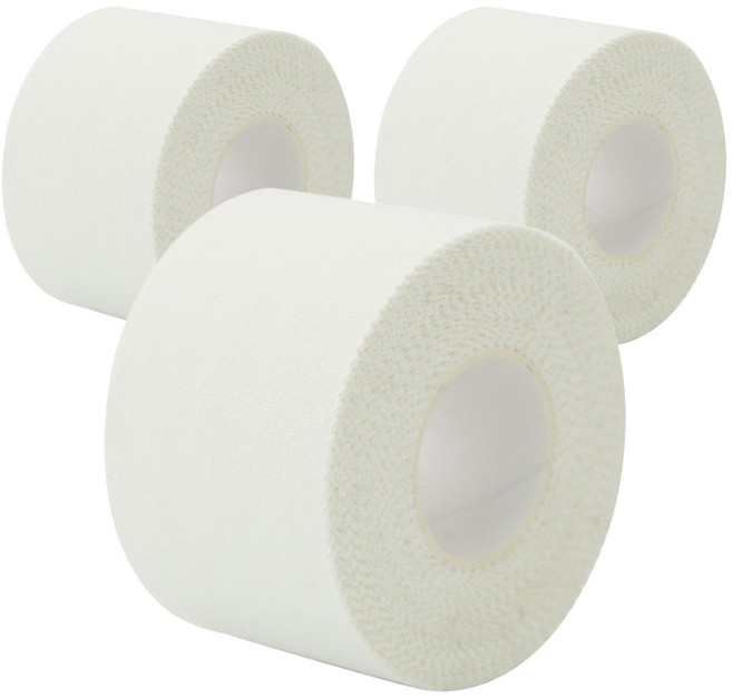 크리다 C-tape 스포츠 테이프 화이트 2.5cm x 9.1m, 3개, 1개입