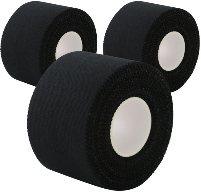 크리다 C-tape 스포츠 테이프 블랙 3.8cm x 9.1m, 3개, 1개입