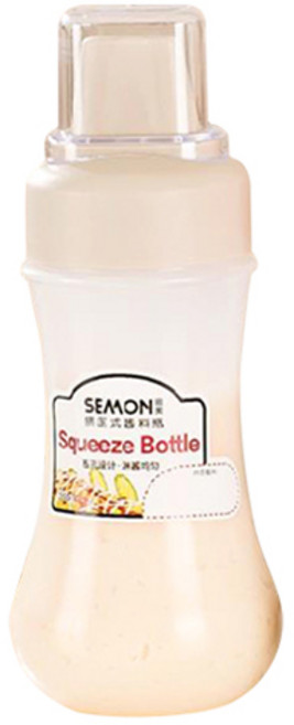 큐트미 마요네즈 케찹 소스통 화이트 MP486, 1개, 350ml