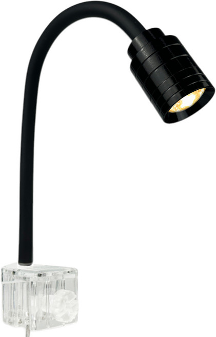 모비딕 관상어용 나노 스팟 USB 조명 블랙 ML-09, 1개