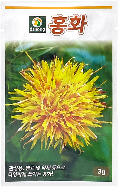 다농 홍화 씨앗 3g, 1개