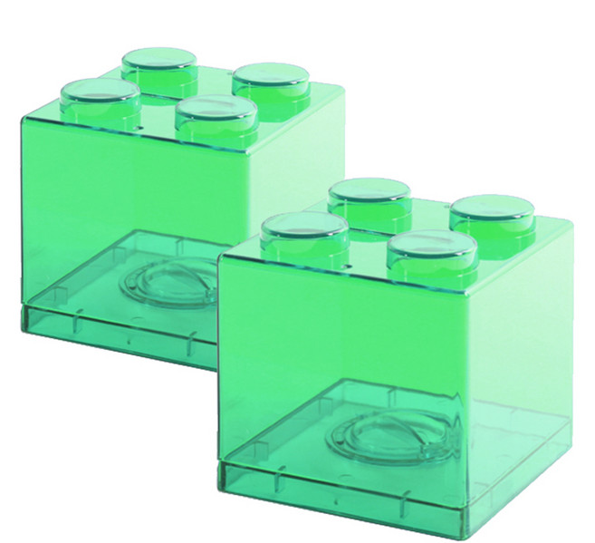 구디푸디 블록 저금통, 그린, 2개