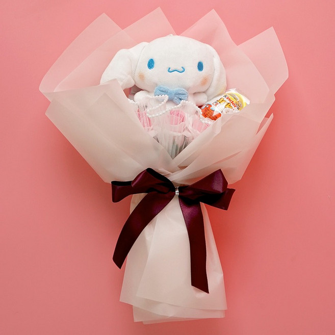 morningscent 비누꽃 산리오 킨더 시나모롤, 핑크, 1개