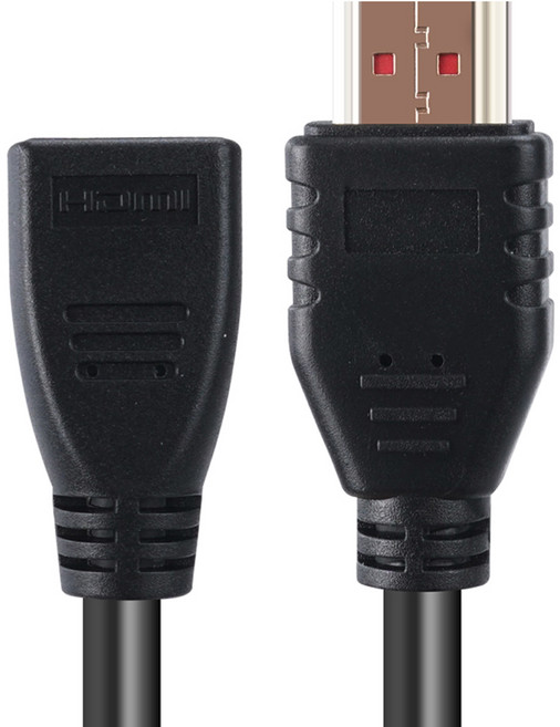 컴스 HDMI V2.1 연장케이블 8K 60Hz UHD XB201, 1개, 60cm