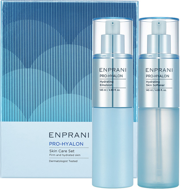 ENPRANI Pro-Hyalon保濕補水系列基礎保養品 2種組, 1組