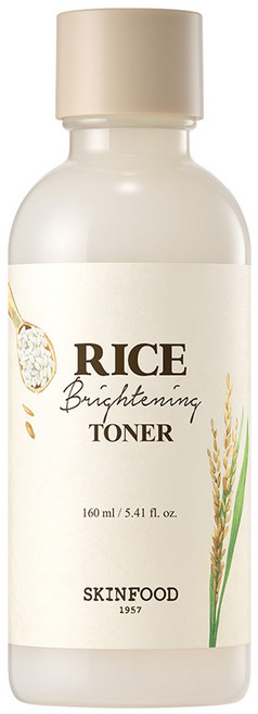 스킨푸드 라이스 브라이트닝 토너, 1개, 160ml