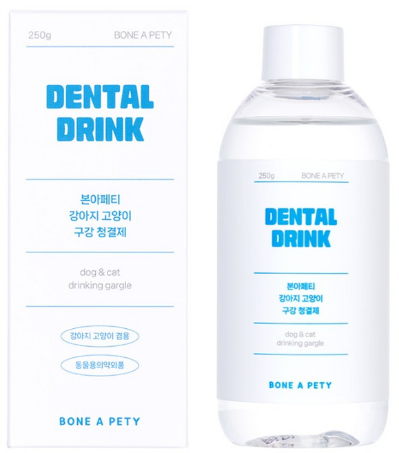 본아페티 반려동물 마시는 치약 덴탈드링크, 250g, 1개