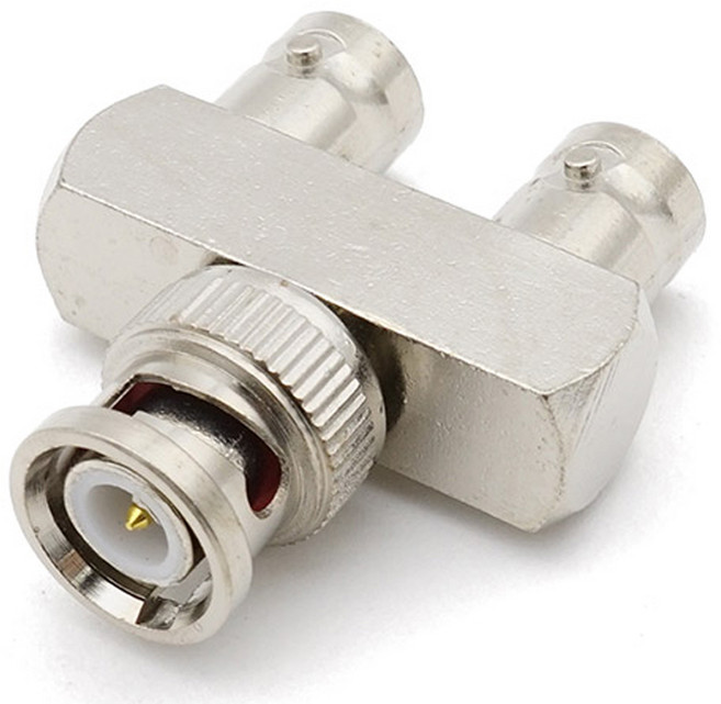 컴스 BNC Y형 M Fx2 젠더, BB306, 1개