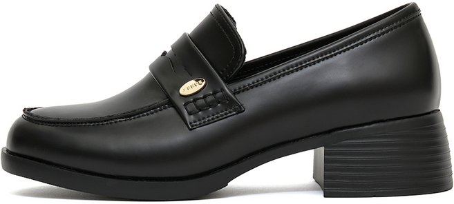 J SHOE 女性牛皮 Tinka 超輕量增高便士樂福鞋