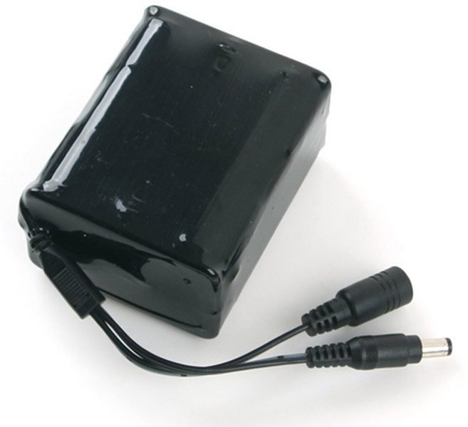 컴스18650 팩Y자형 DC12V 6A 3.7V 3000mA 충전지, 6개, LC0895