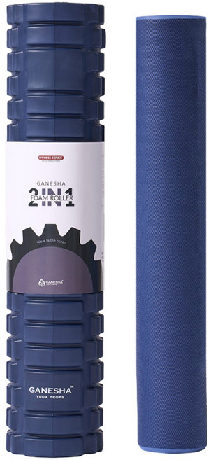가네샤요가프랍스 가네샤 폼롤러 투인원 EVA, Wave in the Ocean, 1개