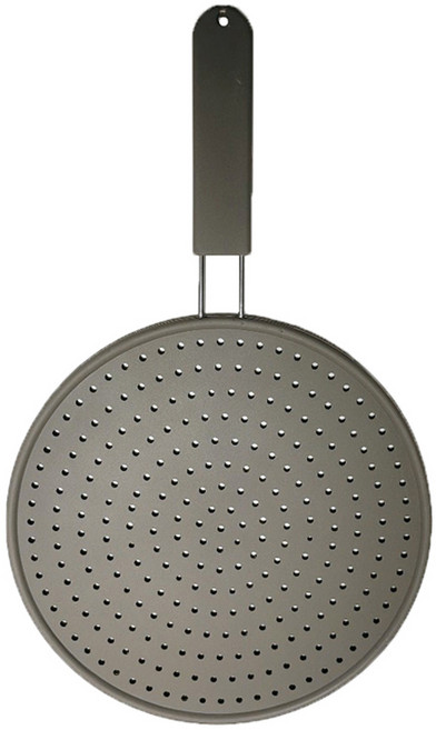 집사람 기름튐 방지 실리콘 후라이팬 덮개, 28cm, 1개