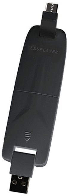 에듀플레이어 LTE라우터 휴대용 와이파이 공유기 USB-A / USB-C 듀얼젠더 윈도우 스마트폰 패드 탭 다이렉트연결, 1개, ELR24 Pro(블랙)