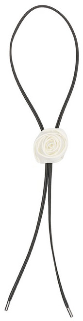 DEW E DEW E 玫瑰波洛領帶圖案 8.5cm x 綁帶長度 125cm