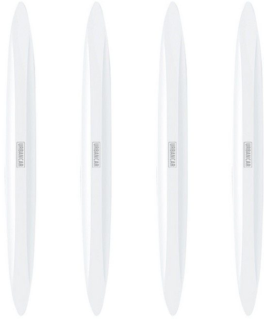 어반카 슬림핏 문콕 도어가드, 투명, 4개