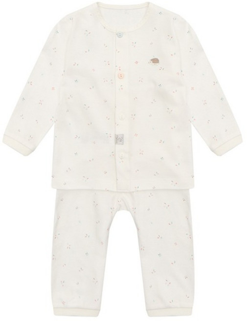 타티네쇼콜라 유아용 ULOG 엘로 실내복 상하의 세트