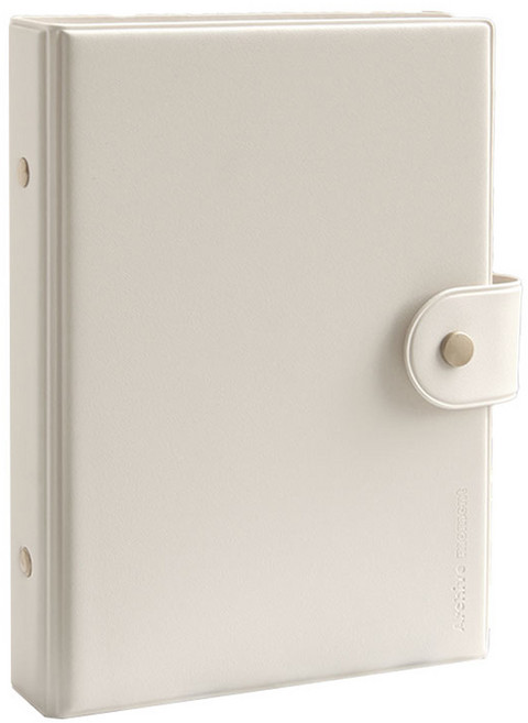 리코즈 아카이브 다이어리 바인더 커버 A6 6공, 바닐라, 1개