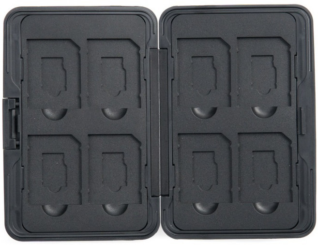 컴스 메모리카드 보관케이스 SD Card TF MicroSD 마이크로 휴대용 IH431, 1개