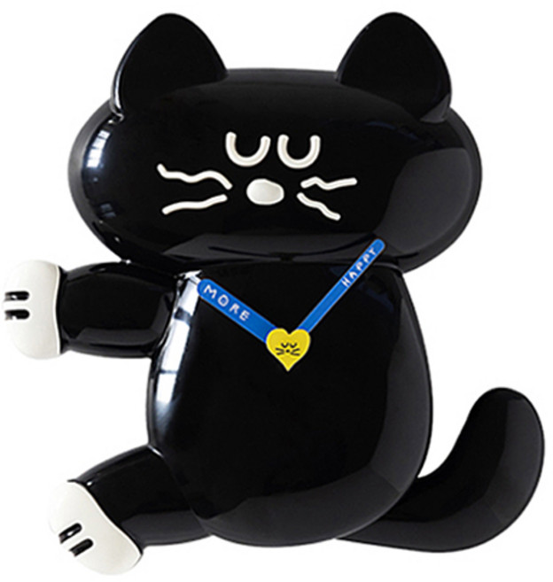 브런치브라더 로마네 Brunch Brother 모그리 무빙 벽시계, 블랙