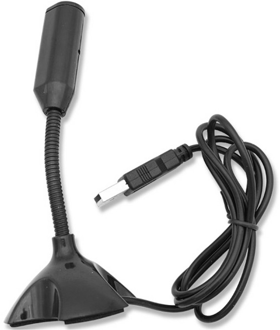 컴스 USB 스탠드 탁상용 미니 마이크, TB035