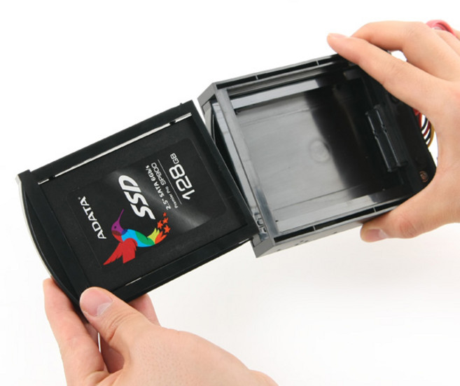 컴스 하드랙SATA 2.5인치 2포트 서랍식 하드 장착 HDD HB890